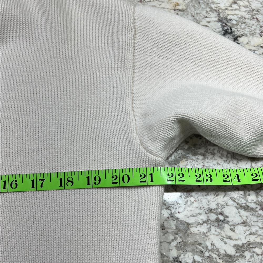 Ralph Lauren Cream Knit Sweater - Picture 9 of 11